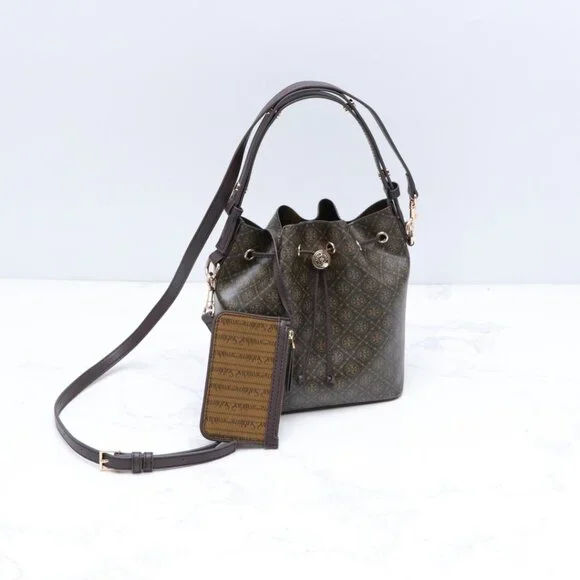 TORY BURCH T Monogram Bucket Bag
